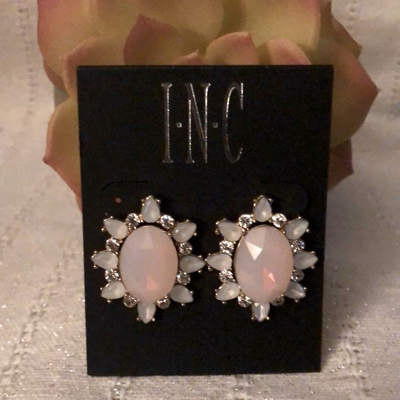 INC International Concepts Jewelry - INC pink and white earrings